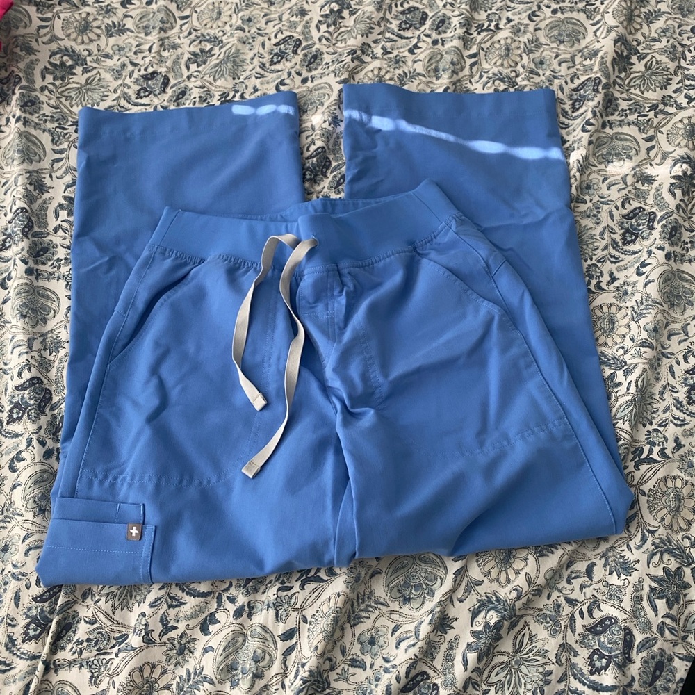 High Waisted Isabel Wide Leg Scrub Pants